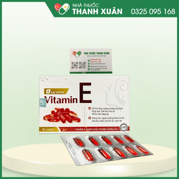 Devote Vitamin E - Bổ sung vitamin E cho cơ thể